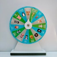 Vòng Quay May Mắn (Động Vật 15 ô - Kt: 25cm x 35cm)