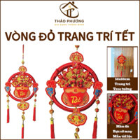 Vòng Tài Lộc Treo Trang Trí Tết, Đồ Trang Trí Tết Nguyên Đán,Treo Tường May Mắn