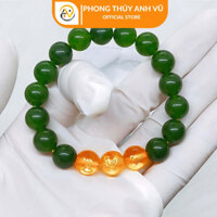 Vòng tay 12 con giáp tam hợp tỵ dậu sửu - chất liệu mã não tự nhiên - size 8 10ly - may mắn tài lộc