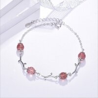 Vòng Tay Bạc 925, Lắc Tay Bạc Nữ, Vòng Tay Bạc Nữ Xinh Xắn L-1774