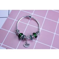 Vòng Tay Bạc 925 Phong Thuỷ Xanh Lá - Ảnh Thật Shop Tự Chụp 100%