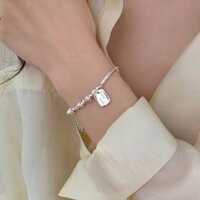 Vòng tay bạc bạc bạc 925 may mắn dành cho nữ lig925