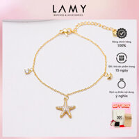 Vòng tay bạc CDE Star Fish Gold Bracelet CDE2256GG