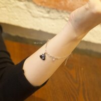 Vòng tay bạc Cute Cat SILVER CHIC LT03 bạc 925.