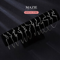 Vòng tay bạc lắc tay nữ không gỉ BẠC 925 Mazie Accessories cung hoàng đạo quà tặng bạn gái MB022