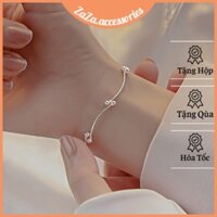 Vòng Tay Bạc Nữ S925 ZaZa - Lắc Tay Nữ Bạc Ý Mắt Xích Độc Đáo, Dễ Thương, Cá Tính ZaZa.accessories