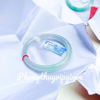 Vòng tay bản đũa ng cẩm thach vip kèm giấy kiểm định pnj