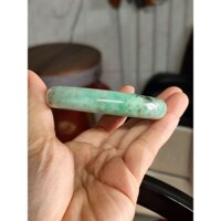 Vòng tay bản hẹ ngọc c ẩm t hạch tự n hiên tuyp A ni 58