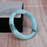 Vòng Tay Bản Hẹ Ngọc Cẩm Thạch size 54