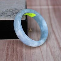 Vòng Tay Bản Hẹ Ngọc Cẩm Thạch Size 54
