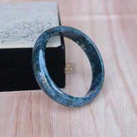 Vòng Tay Bản Hẹ Ngọc Cẩm Thạch size 54