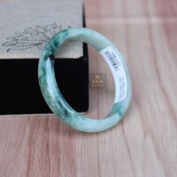 Vòng Tay Bản Hẹ Ngọc Cẩm Thạch size 54