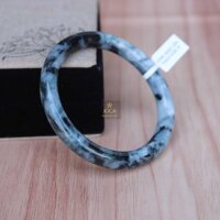 Vòng Tay Bản Hẹ Ngọc Cẩm Thạch size 54