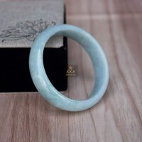 Vòng Tay Bản Hẹ Ngọc Cẩm Thạch size 54