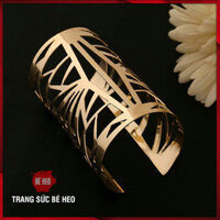 Vòng tay bản to hoa văn siêu đẹp Trang sức Bé Heo - 08