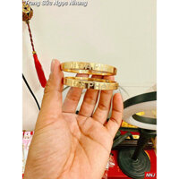 Vòng tay bản vuông khắc chữ Adidaphat có khóa đồng đỏ-M5013