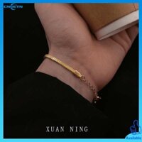 Vòng tay bằng thép titan đôi xương rắn vòng tay vàng không phai vòng tay nhẹ sang trọng cao cấp vòng tay nam nữ vòng tay đa năngfbthree01.my20250113213913