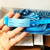Vòng tay bệnh nhân (100 cái/ 1 hộp) Vòng tay dùng trong y tế