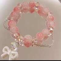 Vòng tay bướm pha lê Tiệc sinh viên Vòng tay giá trị cao Bạn gái trẻ em Tình bạn Cổ tích 2 3 Vòng tay bốn ngườigt1235.vn20250321014536