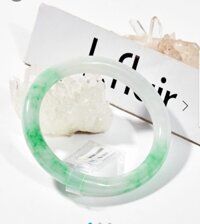 Vòng Tay Cẩm Thạch Phỉ Thúy Jadeite 56 mm Kiểm định PNJ