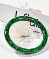 Vòng Tay Cẩm Thạch Sơn Thủy Bản Tròn 54 mm Kiểm định PNJ