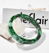 Vòng Tay Cẩm Thạch Sơn Thủy Bản Vuông 50 mm  Kiểm định PNJ