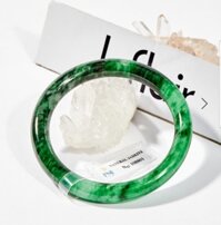 Vòng Tay Cẩm Thạch Sơn Thủy Bản Tròn 52 mm Kiểm định PNJ