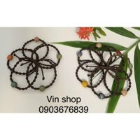 vòng tay cao cấp Macrame mix hạt gốm Nhật