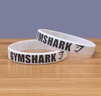 Vòng tay cao su Gymshark màu sắc đa dạng - 18mm x 202mm - Trắng