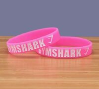 Vòng tay cao su Gymshark màu sắc đa dạng - 18mm x 202mm - Hồng