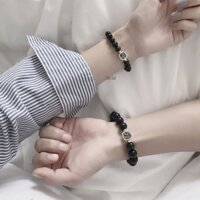 Vòng Tay Cặp Đôi Tình Yêu , vòng tay cặp đôi đá , made by The Sol ,chất liệu bạc S925 cao cấp