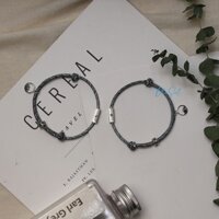 Vòng Tay Cặp Đôi Tình Yêu SUN MOON - NÚI BIỂN, made by The Sol ,chất liệu bạc S925 cao cấp