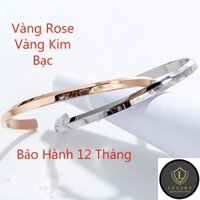 Vòng Tay Cặp Đôi Titan Xu Hướng Thơi Trang , Bảo Hành 12 Tháng