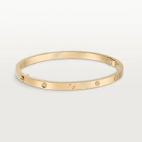Vòng tay Cartier LOVE vàng 18k – 6 kim cương – 3.65mm