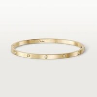 Vòng tay Cartier LOVE vàng 18k – 10 kim cương – 3.65mm