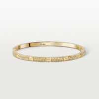 Vòng tay Cartier LOVE vàng 18k – full kim cương – 3.65mm