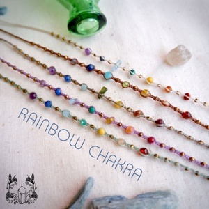 Vòng tay cầu vòng Pink Poppy BC-128