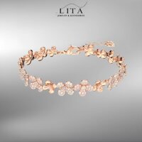 Vòng tay CDE Elderflower Rose Gold Bracelet CDE2044 Lita Jewelry