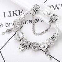 Vòng tay Charm mạ bạc