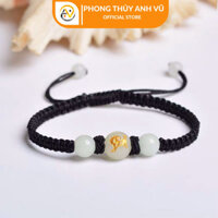 Vòng tay chỉ may mắn tuổi ngọ - vòng tay 12 con giáp có khai quang điểm nhãn - Phong Thủy Anh Vũ