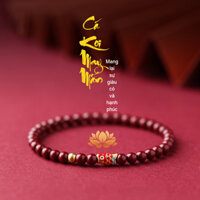 Vòng Tay Chu Sa Chép Koi Chân Thiện Mỹ Freesize