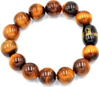 Vòng tay chuỗi hạt đá mắt hổ 14 ly Thái tuế phù DTTD28