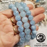 VÒNG TAY CHUỖI TRƠN XANH DƯƠNG BIỂN AQUA