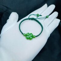 Vòng tay cỏ 4 lá may mắn đủ màu - đủ cung mệnh