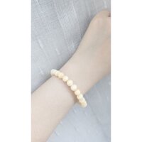 Vòng tay đ.á canxit vàng  6li (Calcite)