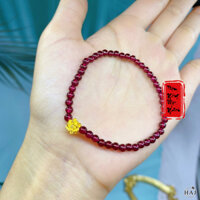 Vòng Tay Đá Cham Gold24k  ☯ Vòng Tay May Mắn ☯ Tài Lộc May Mắn