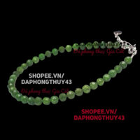 Vòng tay đá diopside đẹp giác lấp lánh ~5 li kiểm định