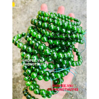 Vòng tay đa diopside siêu đẹp 5a dòng đặc mịn kiểm định