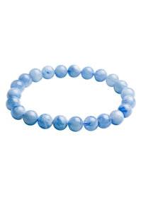 Vòng Tay Đá Giọt Nước Mắt Biển Cả Aquamarine Gembank G7 8mm - Xanh Biển