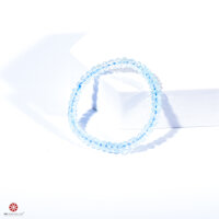 Vòng tay Đá Hoàng Ngọc - Topaz tự nhiên 100 đem lại bình an, may mắn - Hợp mệnh Thủy, Mộc - Nhiều kích thước lựa chọn VietGemstones - Mẫu 2 - 14cm